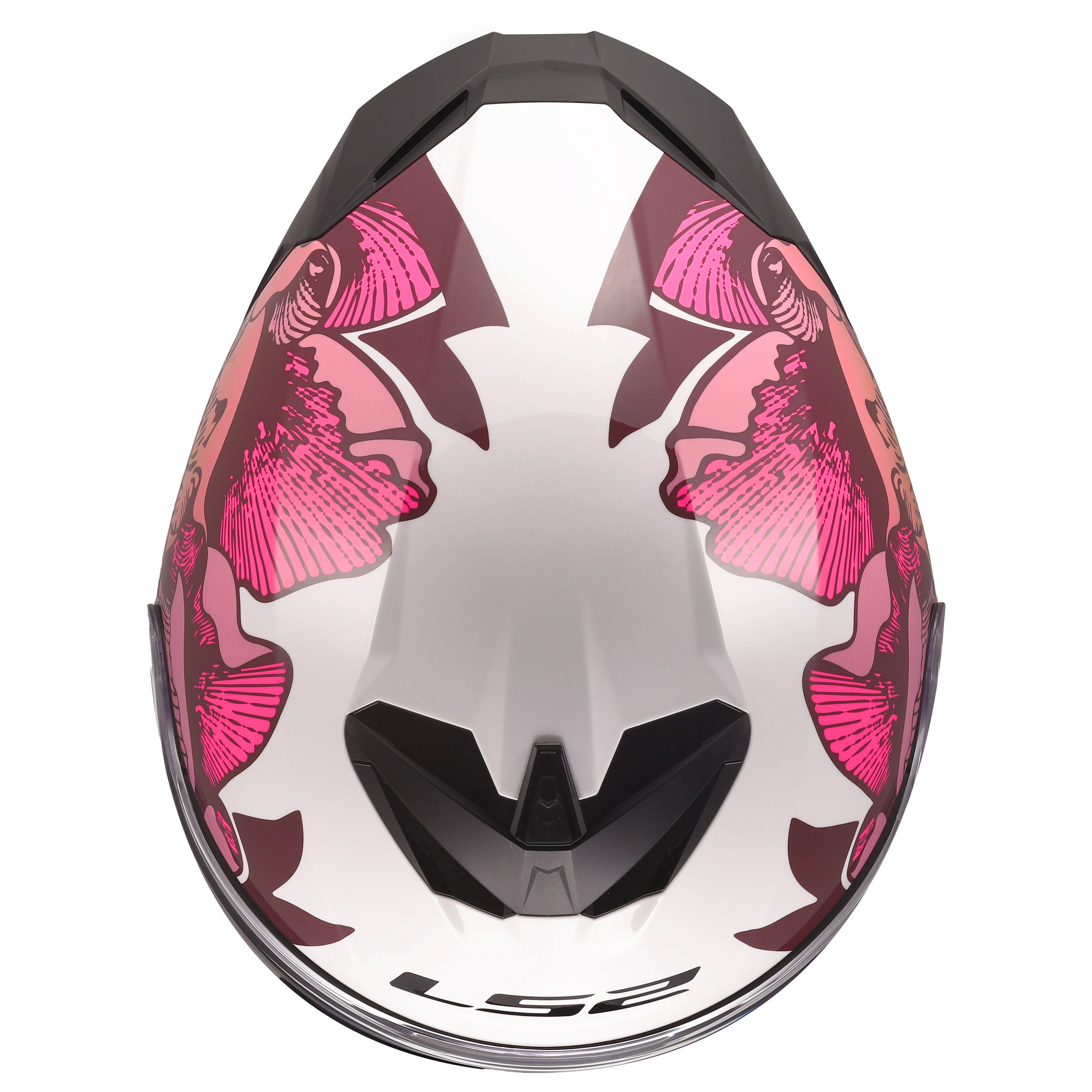 LS2 FF820 RAPID III POPPIES II WHITE PINK  168200402  (10)